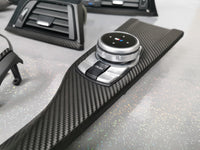 WRAPPING SERVICE - BMW F3X INTERIOR TRIM SET - PERFORMANCE STYLE / TEXTURED CARBON (F30 F31 F32 F33 F36)