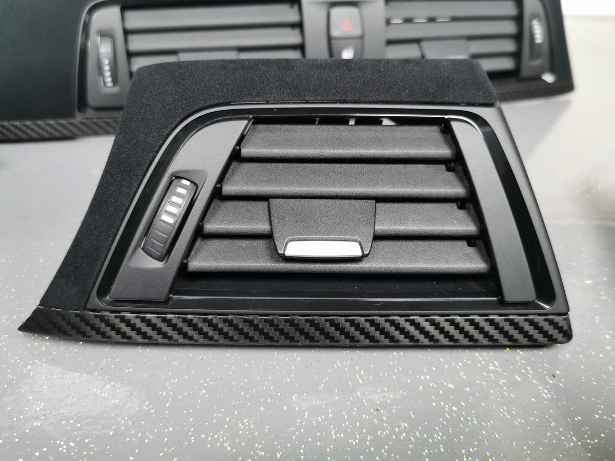 WRAPPING SERVICE - BMW F3X INTERIOR TRIM SET - PERFORMANCE STYLE / TEXTURED CARBON (F30 F31 F32 F33 F36)