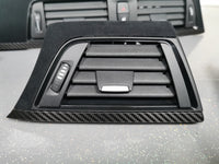 WRAPPING SERVICE - BMW F3X INTERIOR TRIM SET - PERFORMANCE STYLE / TEXTURED CARBON (F30 F31 F32 F33 F36)