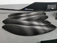 WRAPPING SERVICE - BMW F3X INTERIOR TRIM SET - PERFORMANCE STYLE / TEXTURED CARBON (F30 F31 F32 F33 F36)