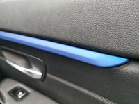 BMW F36 GRAN COUPE INTERIOR DOOR ACCENT TRIM WRAPPING SERVICE - CARBON FINISH ONLY
