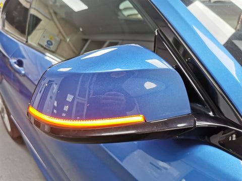 BMW DYNAMIC SEQUENTIAL LED MIRROR INDICATORS - SUPPLY & FITTING SERVICE - 1/2/3/4/5/6 SERIES F2X F3X F1X