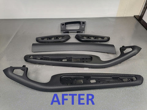 BMW E46 CARBON CUBE REFURB SERVICE FULL TRIM SET