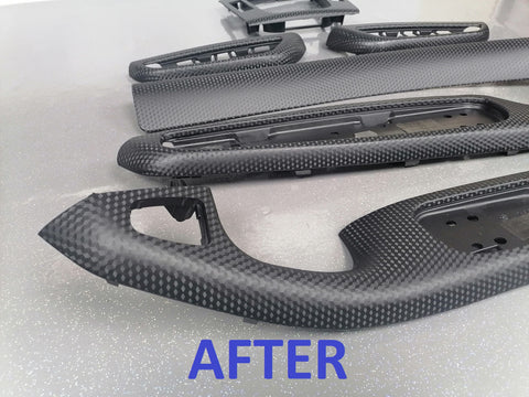 BMW E46 CARBON CUBE REFURB SERVICE FULL TRIM SET