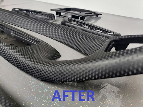 BMW E46 CARBON CUBE REFURB SERVICE FULL TRIM SET