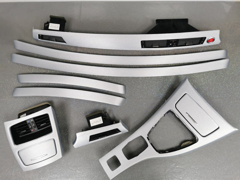 BMW E93 CIC SILVER BRUSHED ALUMINIUM INTERIOR TRIM SET