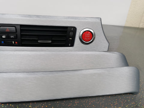 BMW E93 CIC SILVER BRUSHED ALUMINIUM INTERIOR TRIM SET