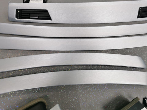 BMW E93 CIC SILVER BRUSHED ALUMINIUM INTERIOR TRIM SET