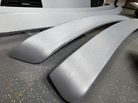 BMW E93 CIC SILVER BRUSHED ALUMINIUM INTERIOR TRIM SET