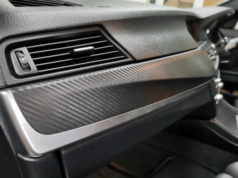 BMW F10 F11 MANUAL 3D BLACK CARBON INTERIOR TRIM