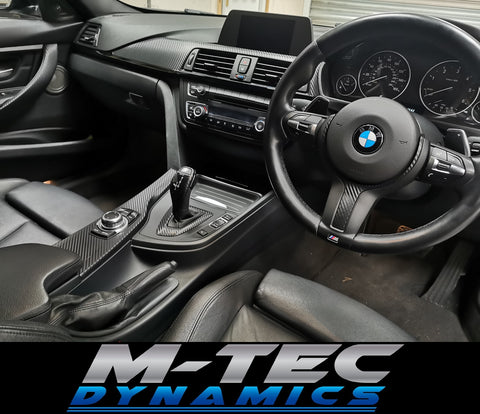 WRAPPING SERVICE - BMW F30 F32 INTERIOR TRIM SET - 3D CARBON