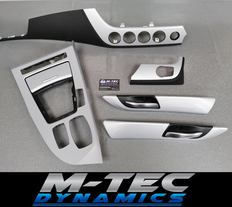 BMW Z4 E89 4D SILVER CARBON INTERIOR TRIM SET