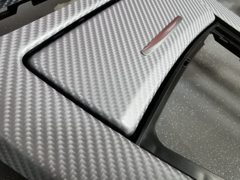 BMW Z4 E89 4D SILVER CARBON INTERIOR TRIM SET