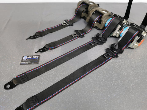 BMW 4-SERIES G22 / G82 M4 COUPE COMPETITION FRONT & REAR SEAT BELT SET