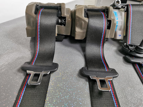 BMW 4-SERIES G22 / G82 M4 COUPE COMPETITION FRONT & REAR SEAT BELT SET