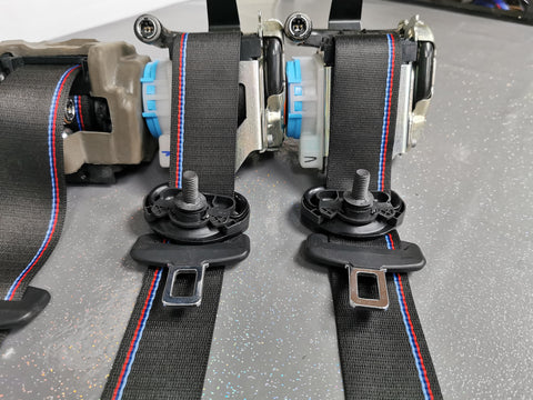 BMW 4-SERIES G22 / G82 M4 COUPE COMPETITION FRONT & REAR SEAT BELT SET