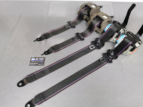 BMW 4-SERIES G22 / G82 M4 COUPE COMPETITION FRONT & REAR SEAT BELT SET