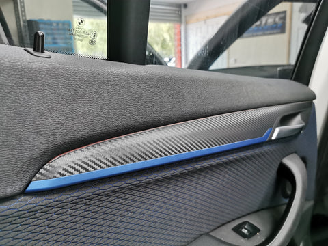 BMW X1 F48 INTERIOR TRIM SET WRAPPING SERVICE - 3D CARBON