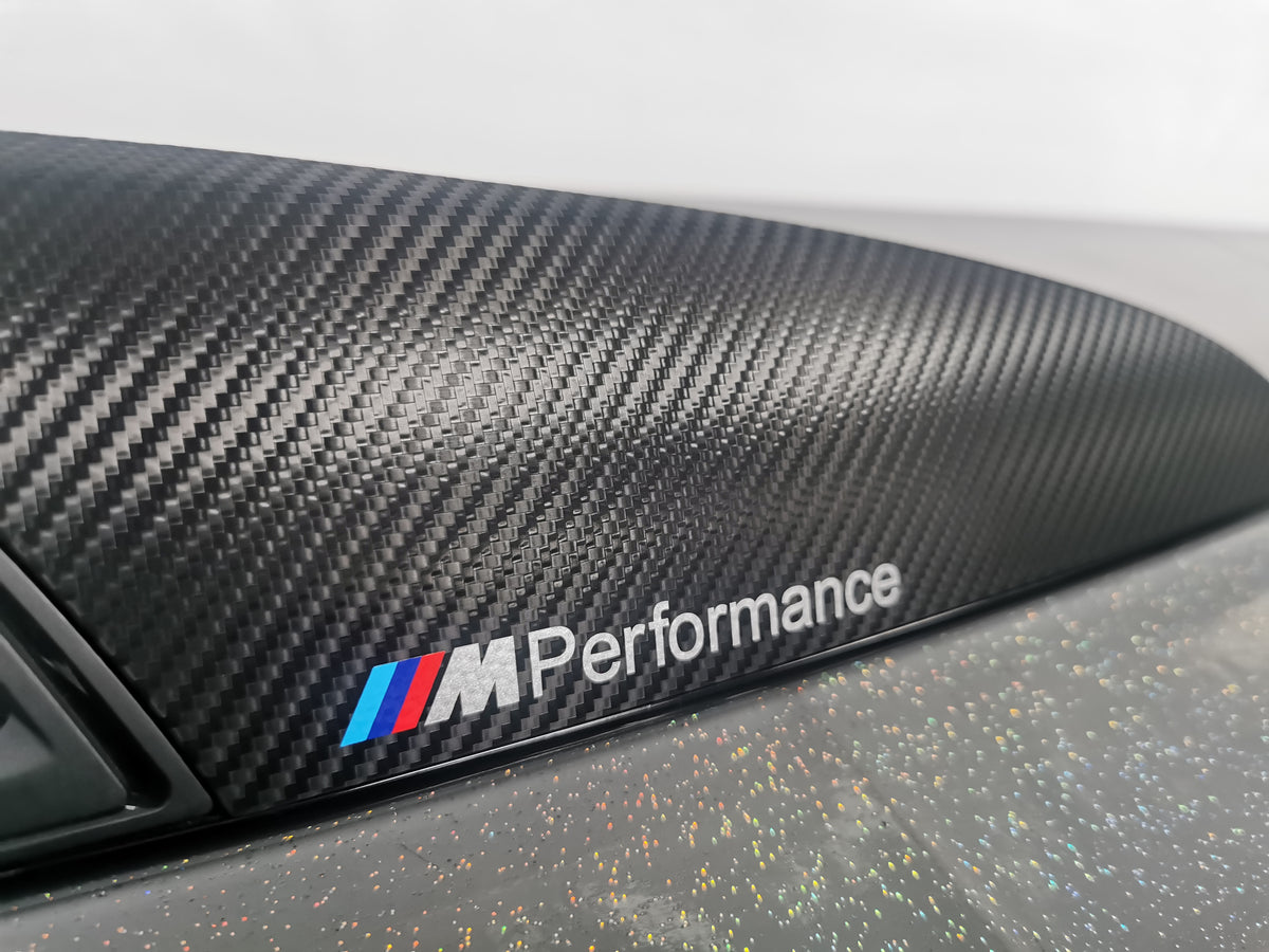BMW F21 F22 INTERIOR TRIM SET - TEXTURED CARBON / GLOSS BLACK ACCENT