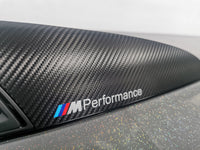 BMW F21 F22 INTERIOR TRIM SET - TEXTURED CARBON / GLOSS BLACK ACCENT