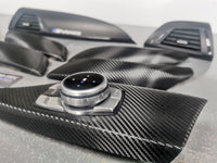 BMW F20 INTERIOR TRIM SET - TEXTURED CARBON / GLOSS BLACK ACCENT