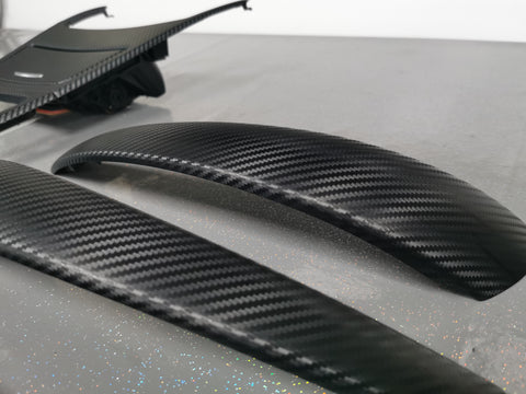 BMW E81 E82 INTERIOR TRIM SET - 3D BLACK CARBON