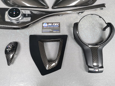 WRAPPING SERVICE - BMW F2X INTERIOR TRIM SET - PERFORMANCE STYE / HIGH GLOSS CARBON (MTD-HG) - F20 F21 F22 F23