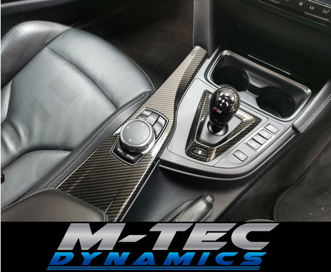 WRAPPING SERVICE - BMW M3 / M4 INTERIOR TRIM SET - HIGH GLOSS CARBON (MTD-HG) - F80 F82
