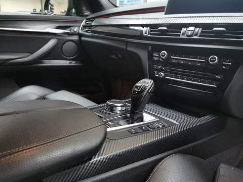 BMW X5 F15 / X5 F16 INTERIOR TRIM SET & COMPETITION SEAT BELT PACKAGE - 3D CARBON