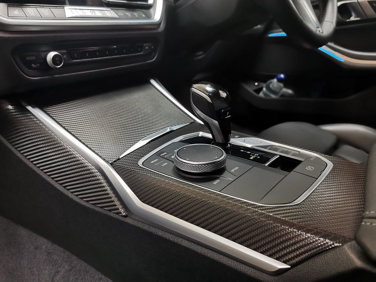 BMW G22 / G26 GC INTERIOR TRIM SET - TEXTURED BLACK CARBON (MTD-TEX)