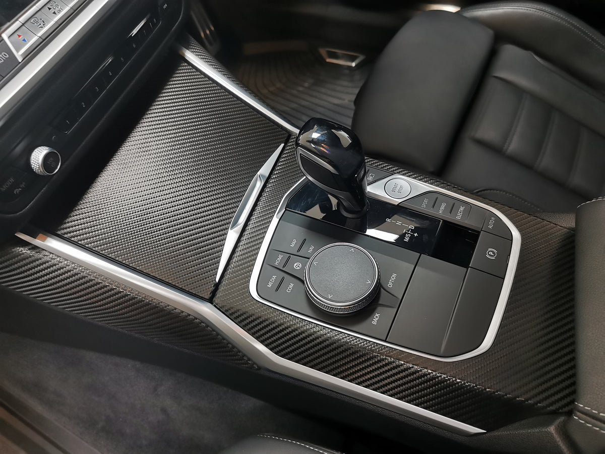 WRAPPING SERVICE - BMW G20 G21 G22 G26 GC - DEEP TEXTURED GLOSSY BLACK CARBON (MTD-TEX)