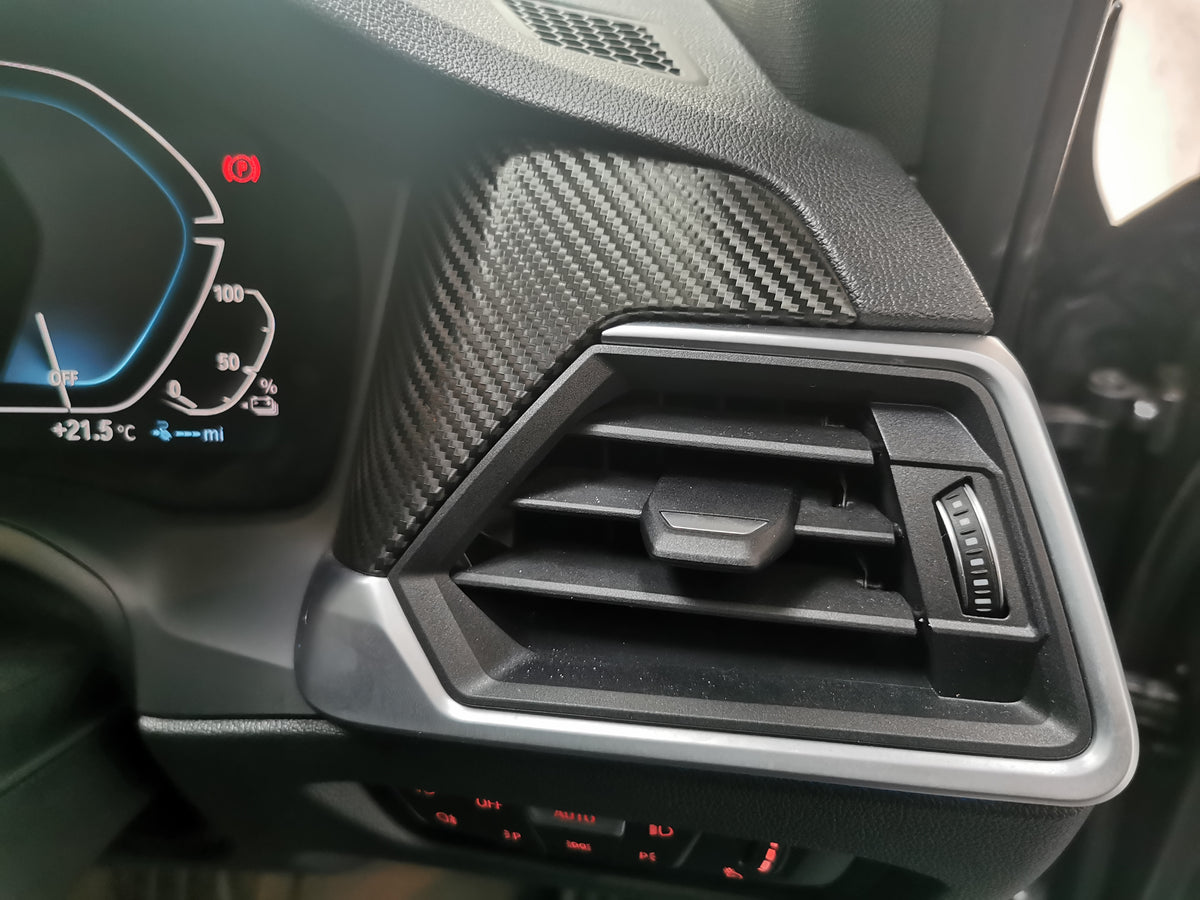 WRAPPING SERVICE - BMW G20 G21 G22 G26 GC - DEEP TEXTURED GLOSSY BLACK CARBON (MTD-TEX)