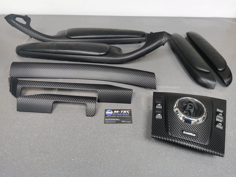 BMW E46 COUPE M3 SMG 3D BLACK CARBON INTERIOR TRIM SET