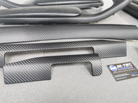 BMW E46 COUPE INTERIOR TRIM SET - 3D BLACK CARBON