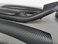 BMW E46 COUPE INTERIOR TRIM SET - 3D BLACK CARBON