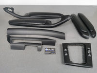 BMW E46 COUPE INTERIOR TRIM SET - 3D BLACK CARBON