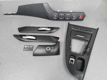 BMW Z4 E89 3D BLACK CARBON INTERIOR TRIM SET