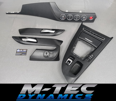 BMW Z4 E89 3D BLACK CARBON INTERIOR TRIM SET