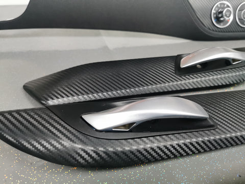 BMW Z4 E89 3D BLACK CARBON INTERIOR TRIM SET