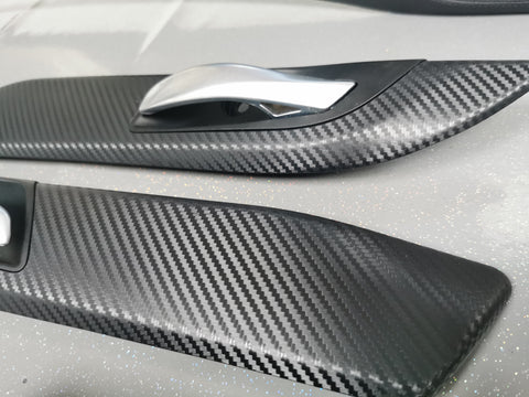 BMW Z4 E89 3D BLACK CARBON INTERIOR TRIM SET