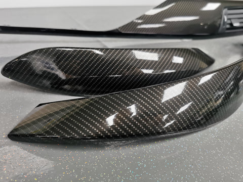 WRAPPING SERVICE - BMW M3 / M4 INTERIOR TRIM SET - HIGH GLOSS CARBON (MTD-HG) - F80 F82