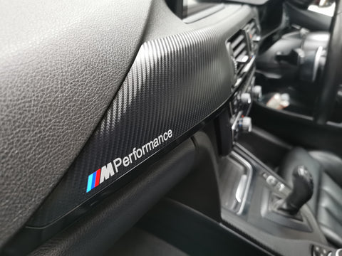 WRAPPING SERVICE - BMW F33 CONVERTIBLE INTERIOR TRIM SET - 4D CARBON