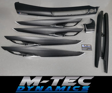 BMW X5 F15 INTERIOR TRIM SET - PERFORMANCE STYLE 3D CARBON / ALCANTARA