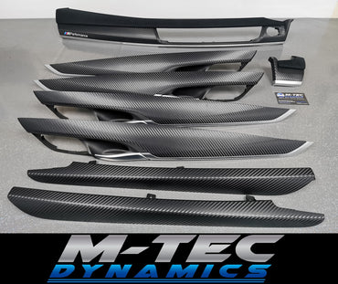 BMW X5 F15 INTERIOR TRIM SET - PERFORMANCE STYLE 3D CARBON / ALCANTARA