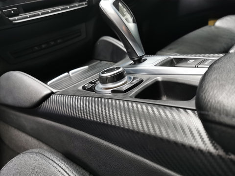 BMW X6 E71 INTERIOR WRAPPING SERVICE - 3D CARBON