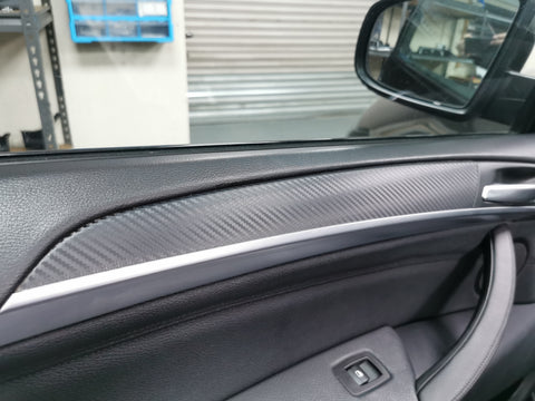 BMW X6 E71 INTERIOR WRAPPING SERVICE - 3D CARBON