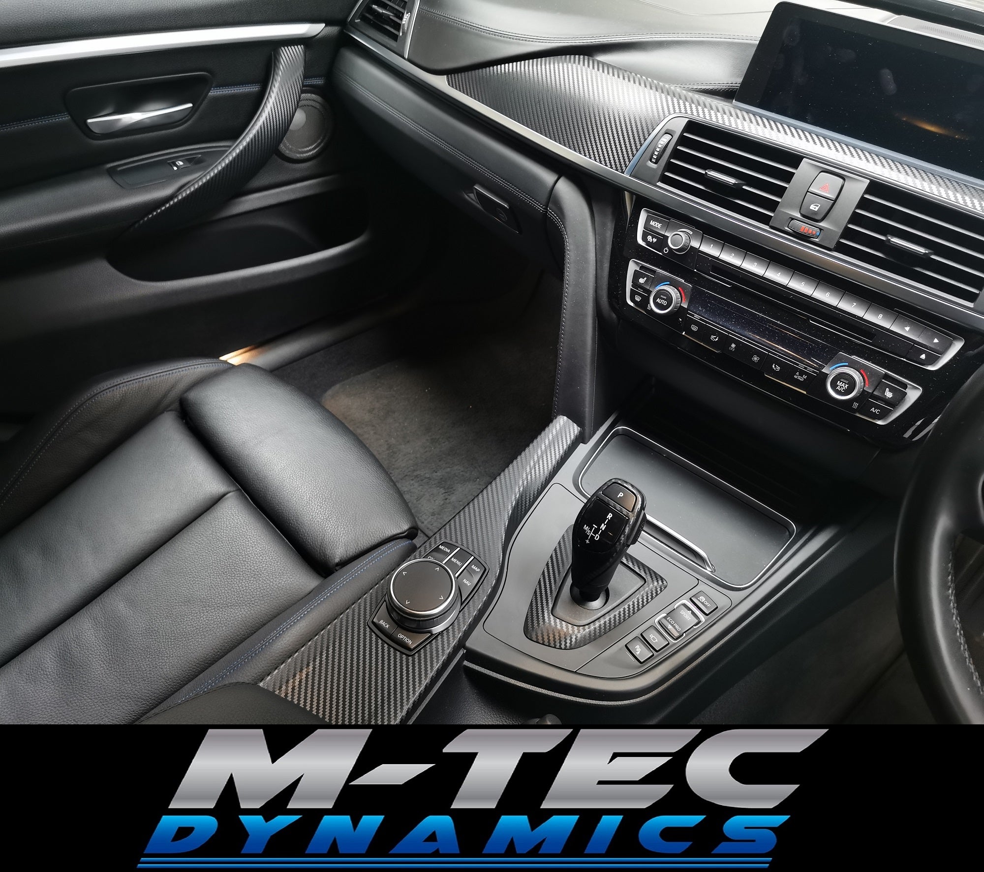 WRAPPING SERVICE - BMW F30 F32 INTERIOR TRIM SET - 3D CARBON