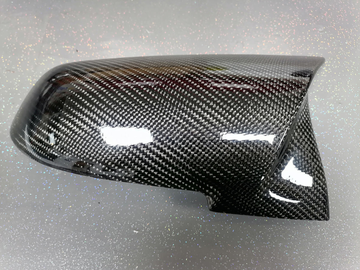 BMW ///M STYLE CARBON FIBRE WING MIRROR COVERS - 5 / 6 SERIES - F10 F11 F06 F12 F13