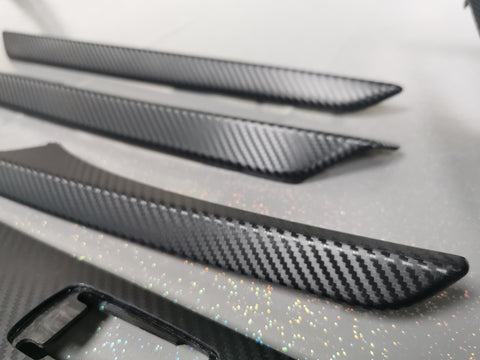 BMW 6-SERIES F06 GRAN COUPE 3D BLACK CARBON INTERIOR TRIM SET