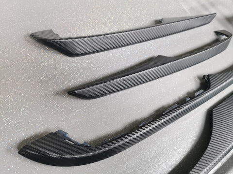 BMW 6-SERIES F06 GRAN COUPE 3D BLACK CARBON INTERIOR TRIM SET